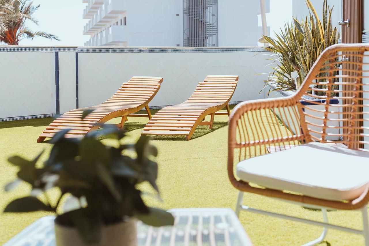 Apartamento Con Gran Terraza Junto A La Playa توريمولينوس المظهر الخارجي الصورة