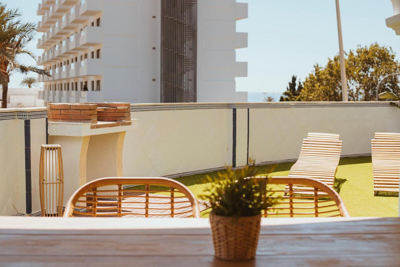 Apartamento Con Gran Terraza Junto A La Playa توريمولينوس المظهر الخارجي الصورة