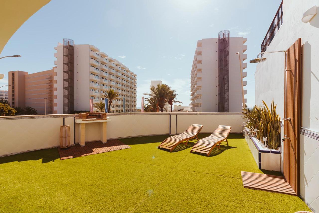Apartamento Con Gran Terraza Junto A La Playa توريمولينوس المظهر الخارجي الصورة